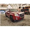 Image 8 : 2010 GMC TERAIN, RED, 154279 KMS, FRONT WHEEL DRIVE. - D332844