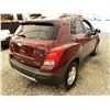 Image 15 : 2016 CHEVY TRAX, RED, 127463 KMS, ALL WHEEL DRIVE. - D194412