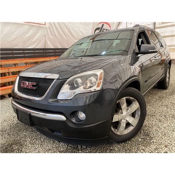 2011 GMC ACADIA, GREY, 233919 KMS, ALL WHEEL DRIVE. - D186745