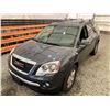 Image 4 : 2011 GMC ACADIA, GREY, 233919 KMS, ALL WHEEL DRIVE. - D186745