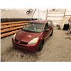 Image 4 : 2004 TOYOTA SIENNA, RED, 351230 KMS, FRONT WHEEL DRIVE. - D210462
