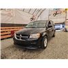 Image 2 : 2014 DODGE CARAVAN, BLACK, 132124 KMS, FRONT WHEEL DRIVE. - D473048