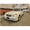 Image 2 : 2007 MERCEDES C230, WHITE, 227993 KMS, REAR WHEEL DRIVE. - B842661