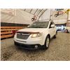Image 2 : 2008 SUBARU TRIBECA, WHITE, 237065 KMS, ALL WHEEL DRIVE. - D405149