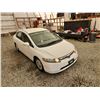 Image 10 : 2008 HONDA CIVIC HYBRID, WHITE, 91552 MILES, FRONT WHEEL DRIVE. - D800071