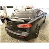 Image 15 : 2008 MITSUBISHI LANCER ES, BLACK, 329781 KMS, FRONT WHEEL DRIVE. - D602423