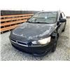Image 3 : 2008 MITSUBISHI LANCER ES, BLACK, 329781 KMS, FRONT WHEEL DRIVE. - D602423