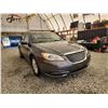 Image 8 : 2014 CHRYSLER 200, GREY, 166207 KMS, FRONT WHEEL DRIVE. - D229947