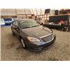 Image 9 : 2014 CHRYSLER 200, GREY, 166207 KMS, FRONT WHEEL DRIVE. - D229947
