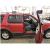 Image 36 : 2003 FORD EXPLORER, RED, 220767 KMS, FOUR WHEEL DRIVE. - DA07966