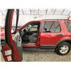 Image 48 : 2003 FORD EXPLORER, RED, 220767 KMS, FOUR WHEEL DRIVE. - DA07966