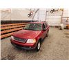 Image 4 : 2003 FORD EXPLORER, RED, 220767 KMS, FOUR WHEEL DRIVE. - DA07966