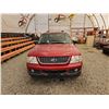 Image 6 : 2003 FORD EXPLORER, RED, 220767 KMS, FOUR WHEEL DRIVE. - DA07966
