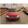 Image 7 : 2003 FORD EXPLORER, RED, 220767 KMS, FOUR WHEEL DRIVE. - DA07966