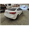 Image 15 : 2018 KIA FORTE, WHITE, 137225 KMS, FRONT WHEEL DRIVE. - J238131