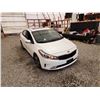 Image 9 : 2018 KIA FORTE, WHITE, 137225 KMS, FRONT WHEEL DRIVE. - J238131