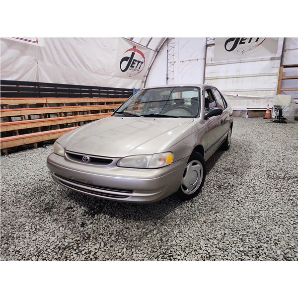 1998 TOYOTA COROLLA, BROWN, 281928 KMS, FRONT WHEEL DRIVE. - B730121