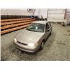 Image 4 : 1998 TOYOTA COROLLA, BROWN, 281928 KMS, FRONT WHEEL DRIVE. - B730121