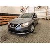 Image 1 : 2017 NISSAN SENTRA, GREY, 190122 KMS, FRONT WHEEL DRIVE. - J314683