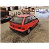 Image 15 : 1991 GEO SPRINT, RED, 313535 KMS, FRONT WHEEL DRIVE. NO RESERVE. - D760430