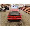 Image 19 : 1991 GEO SPRINT, RED, 313535 KMS, FRONT WHEEL DRIVE. NO RESERVE. - D760430