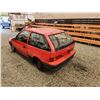 Image 23 : 1991 GEO SPRINT, RED, 313535 KMS, FRONT WHEEL DRIVE. NO RESERVE. - D760430