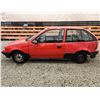 Image 24 : 1991 GEO SPRINT, RED, 313535 KMS, FRONT WHEEL DRIVE. NO RESERVE. - D760430