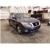 Image 8 : 2014 NISSAN PATHFINDER, GREY, 165039 KMS, 4X4. - D731651