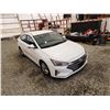 Image 10 : 2019 HYUNDAI ELANTRA, WHITE, 111214 KMS, FRONT WHEEL DRIVE. - J801546