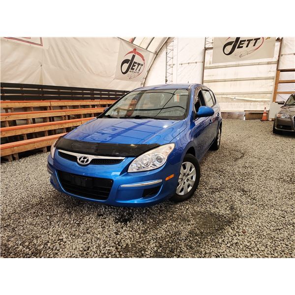 2011 HYUNDAI ELANTRA, BLUE, 205654 KMS, FRONT WHEEL DRIVE. - D114255