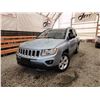 Image 1 : 2013 JEEP COMPASS, BLUE, 252144 KMS, FOUR WHEEL DRIVE. - D239008