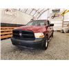Image 2 : 2012 DODGE RAM 1500, RED, 294987 KMS, REAR WHEEL DRIVE. - D262743