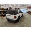 Image 15 : 2007 FORD EXPLORER, WHITE, 368541 KMS, 4X4. - DB20479