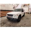 Image 2 : 2007 FORD EXPLORER, WHITE, 368541 KMS, 4X4. - DB20479