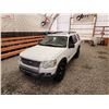 Image 4 : 2007 FORD EXPLORER, WHITE, 368541 KMS, 4X4. - DB20479