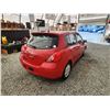 Image 15 : 2008 NISSAN VERSA, RED, 189367 KMS, FRONT WHEEL DRIVE. - D429450