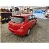 Image 16 : 2008 NISSAN VERSA, RED, 189367 KMS, FRONT WHEEL DRIVE. - D429450