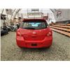 Image 17 : 2008 NISSAN VERSA, RED, 189367 KMS, FRONT WHEEL DRIVE. - D429450
