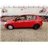 Image 23 : 2008 NISSAN VERSA, RED, 189367 KMS, FRONT WHEEL DRIVE. - D429450