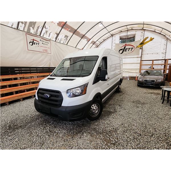 2020 FORD TRANSIT, WHITE, 203414 KMS, ALL WHEEL DRIVE. - DB63225