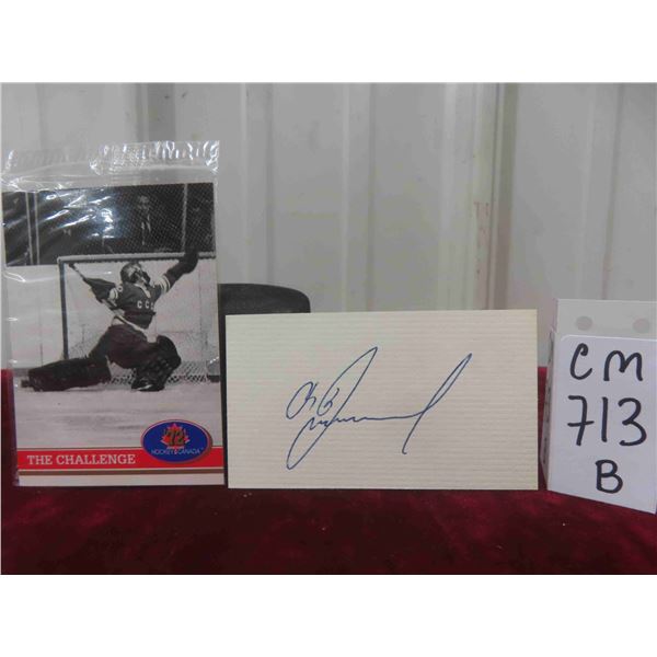 Vladislav Tretiak Autographed Card