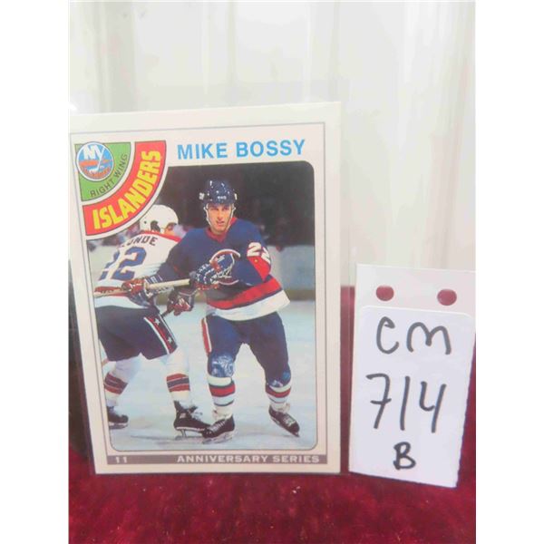 Mike Bossy New York Islanders Card 