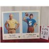 Image 1 : 1982 Winnipeg Blue Bombers Police Pairs Dieter Brock/Coach 