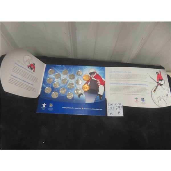 Vancouver Olympic Coin Set 
