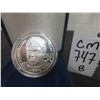 Image 1 : 0.999 Silver 1oz Teemu Selanne Winnipeg Jets Coin 