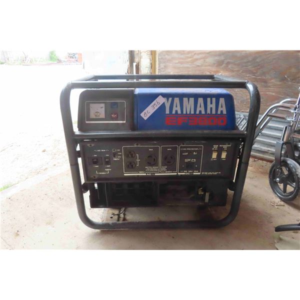 Yamaha EF 3800 Generator Has Compression 