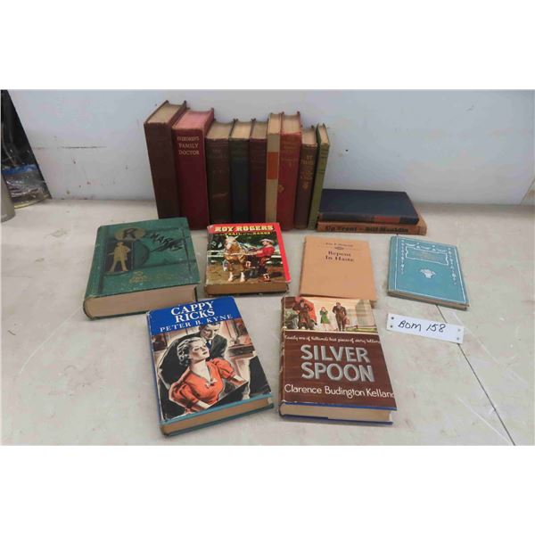 Vintage Hard Cover Books 