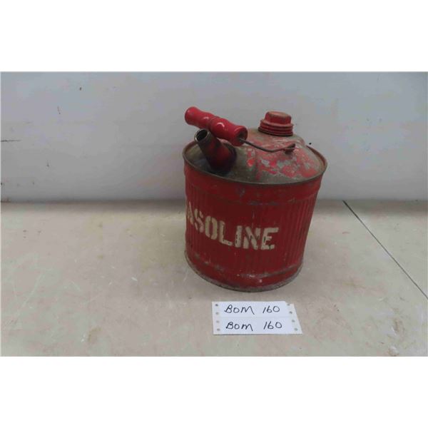 Vintage Metal Gas Can 