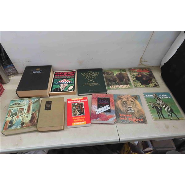 Books: The Rise + Fall of the Third Reich, America Since