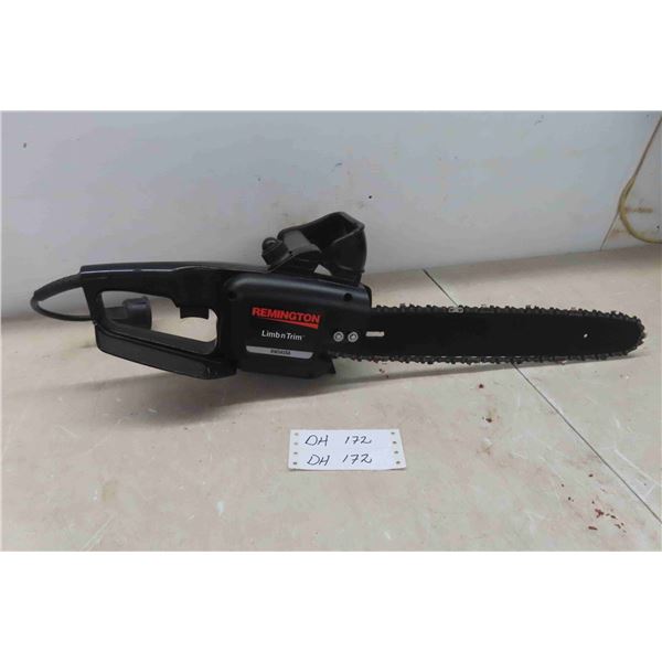 Remington Electric Chainsaw with 14" Bar, Never